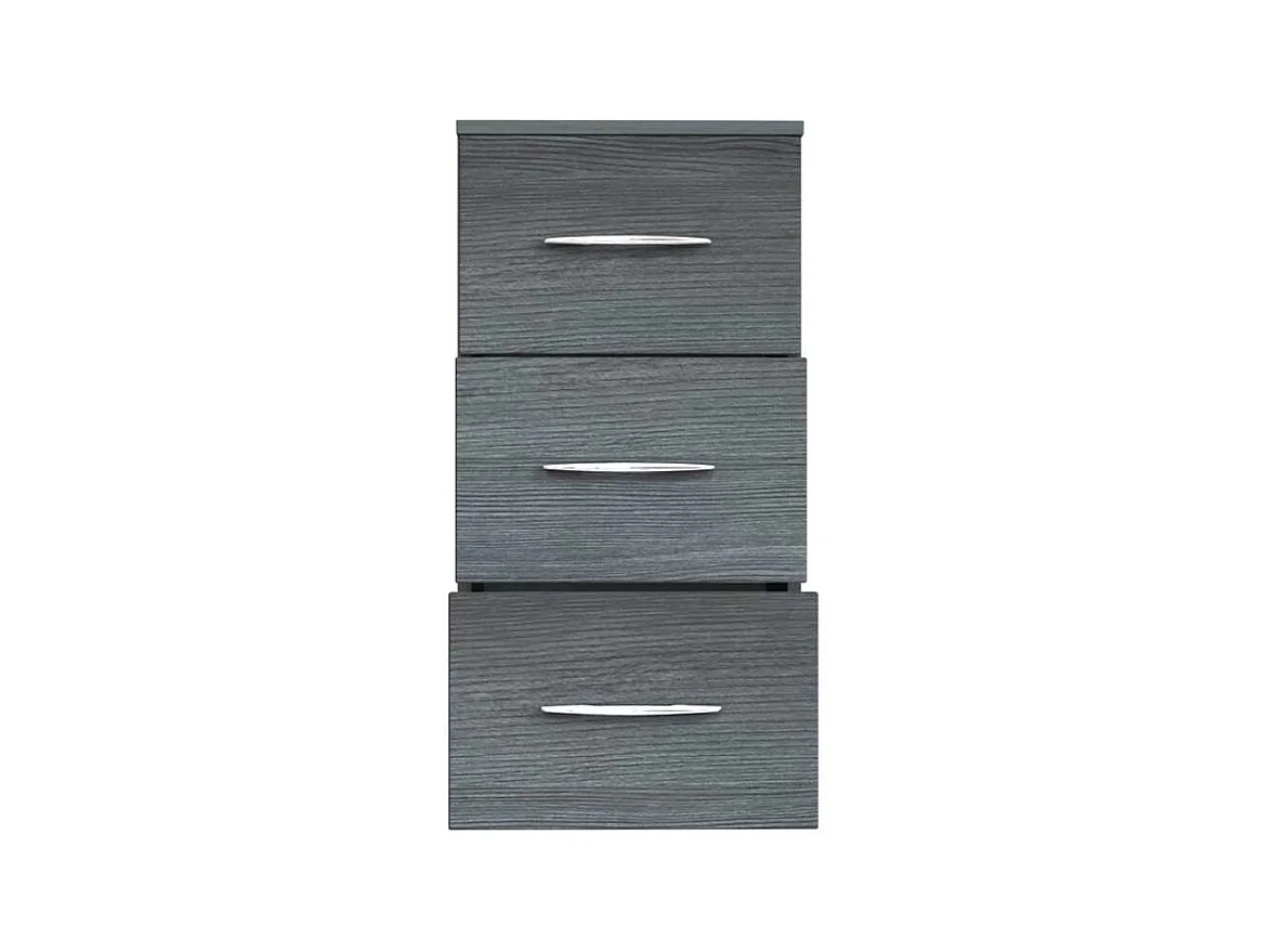 Kommode für Bad Eiche Grau