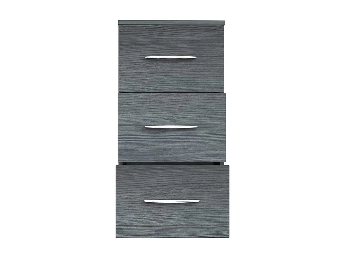 Kommode für Bad Eiche Grau