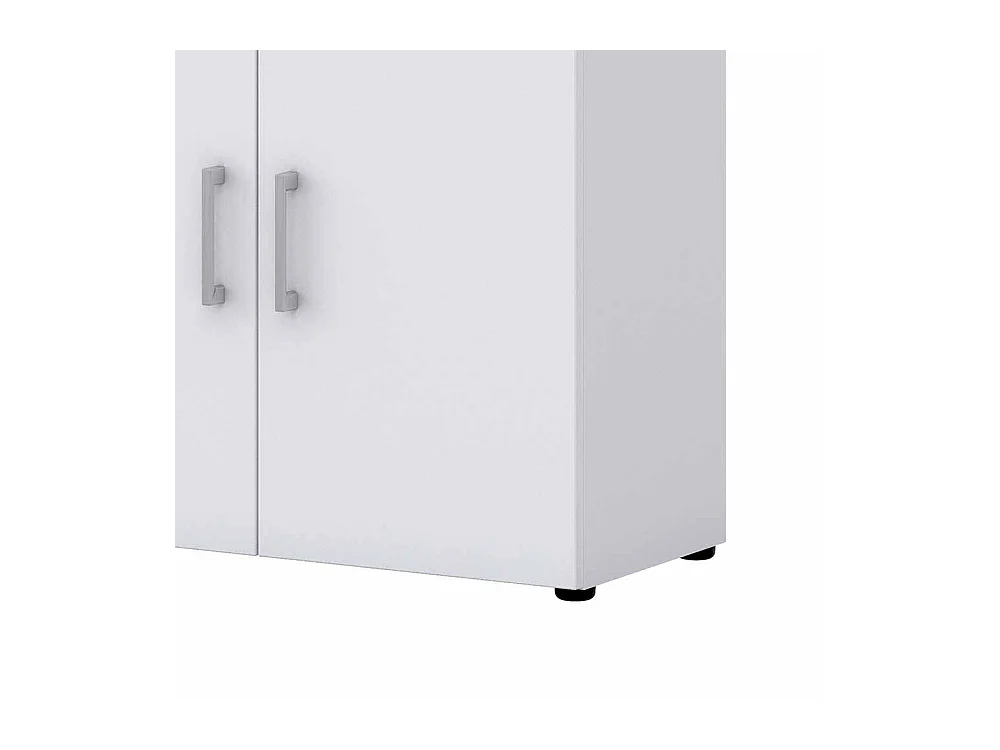 Akten Kommode in Wei� 80 cm breit