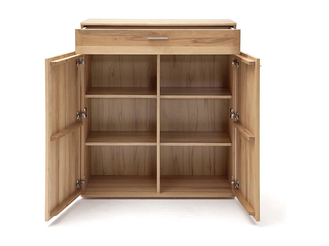 Kommode Flurkommode mit einer Schublade und Massivholz Türen