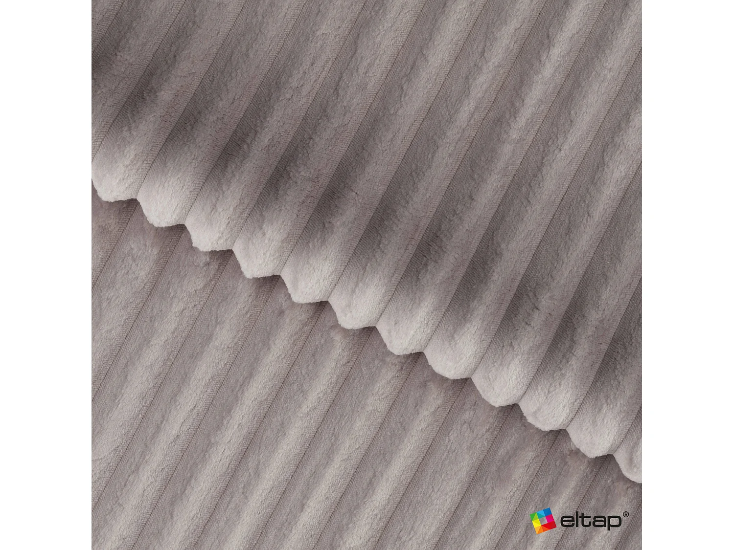 Box spring lit Magnolia/sommier tapissier/housse en tissu peluche/Gris