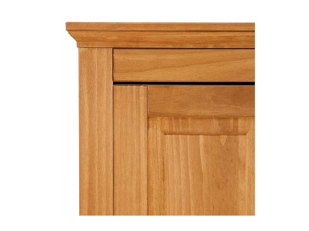 Kommode Highboard mit drei Schubladen und Drehtüren