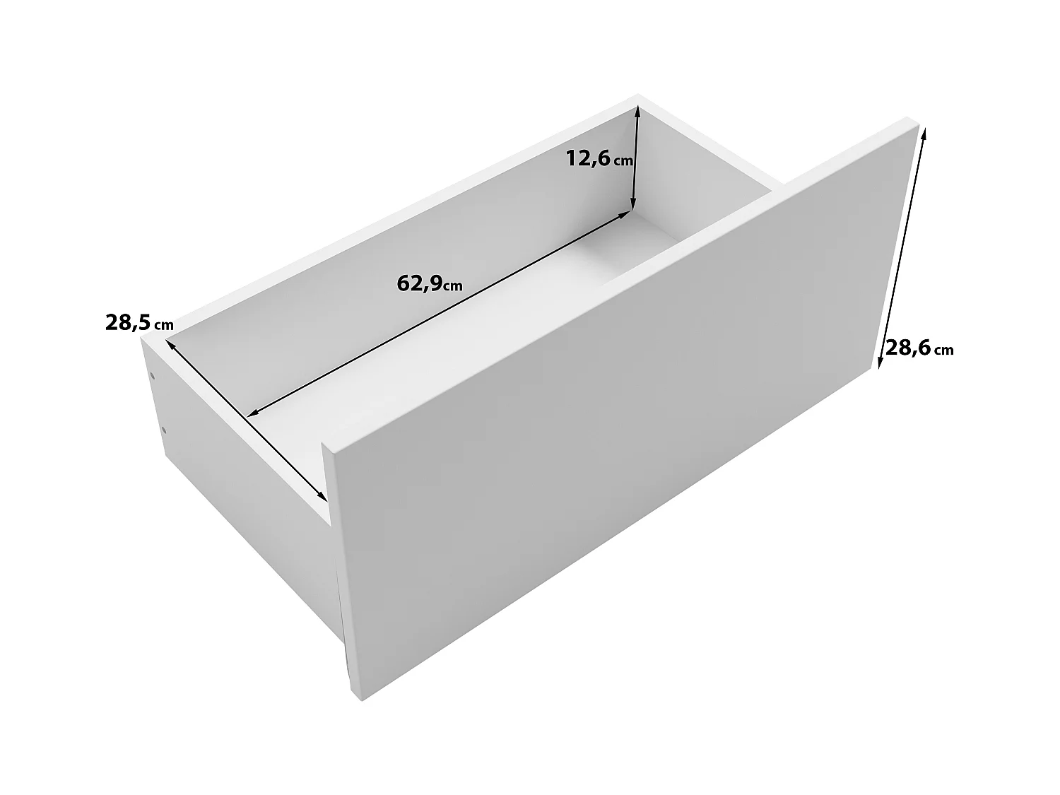 Nowoczesny lowboard RTV 180 cm z LED – wysoka, matowa szafka z szufladami, półkami dąb wotan
