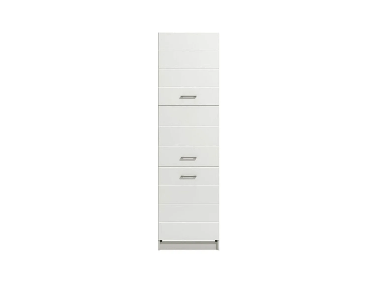 Colonne de cuisine 3 portes couleur blanc brillant - Longueur 60 x Profondeur 57.5 x Hauteur 214.5 cm