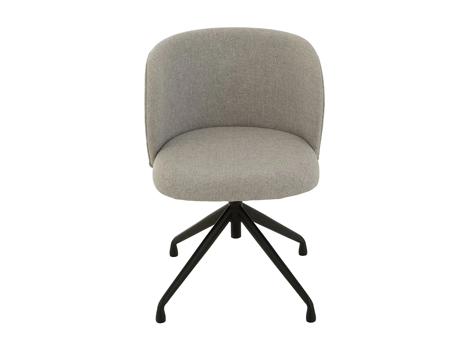 Chaises pivotantes réglables en hauteur en lin (lot de 2) - MIA