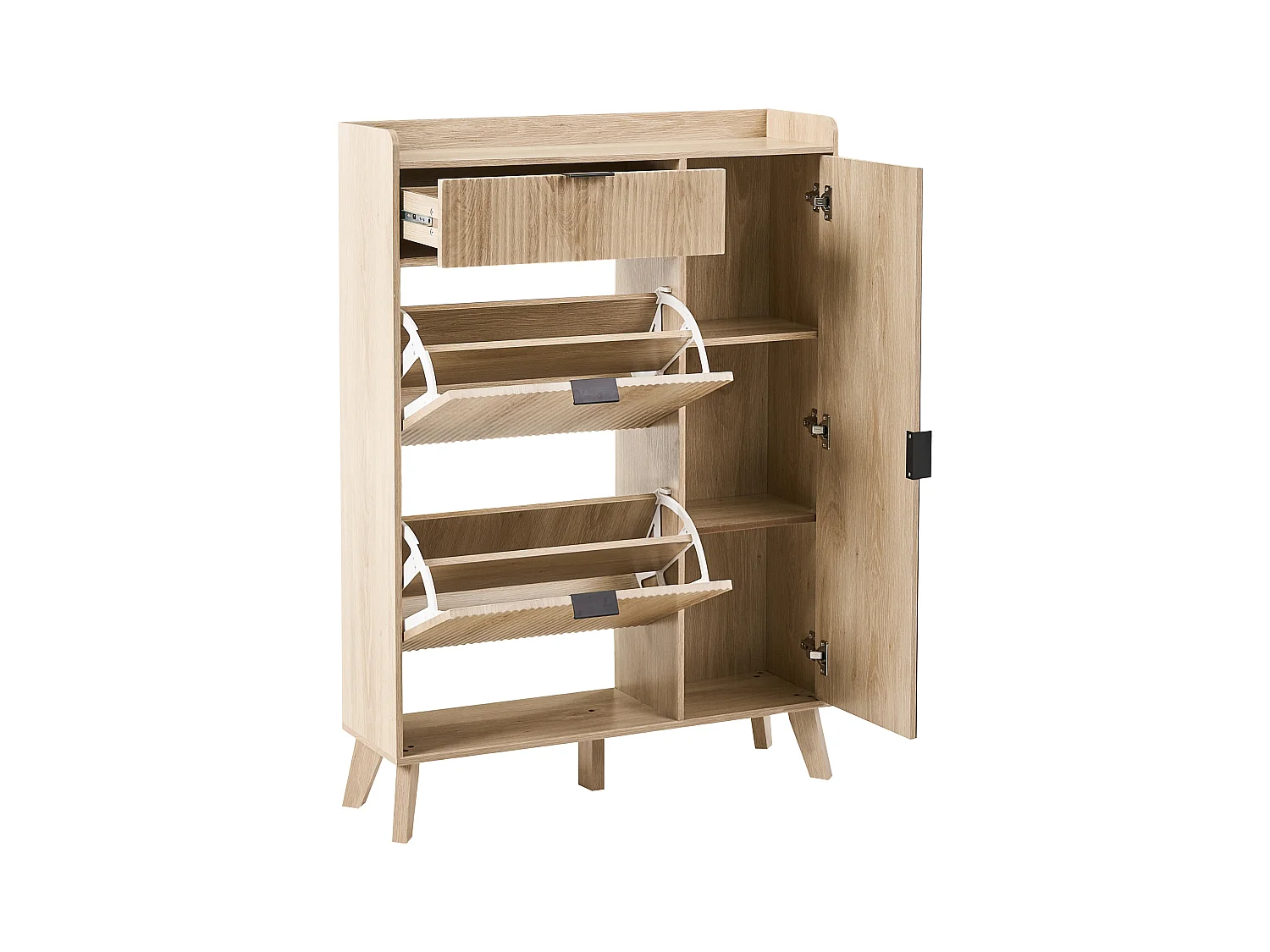 Meuble à chaussures MOONIE Marron clair