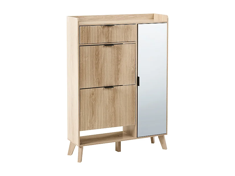 Meuble à chaussures MOONIE Marron clair