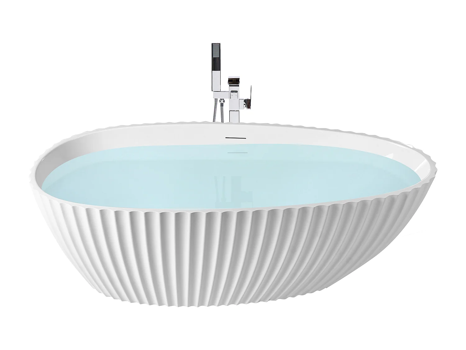 Baignoire îlot TEFE 170 x 78 cm Blanc