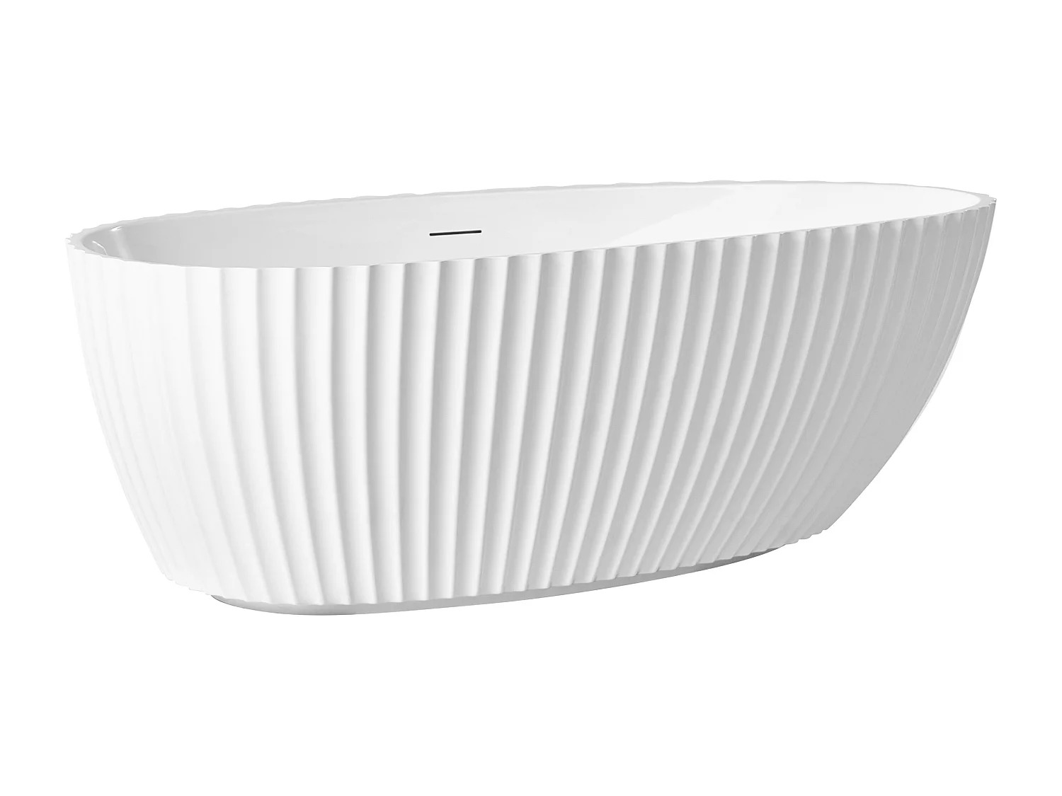 Baignoire îlot TEFE 170 x 78 cm Blanc