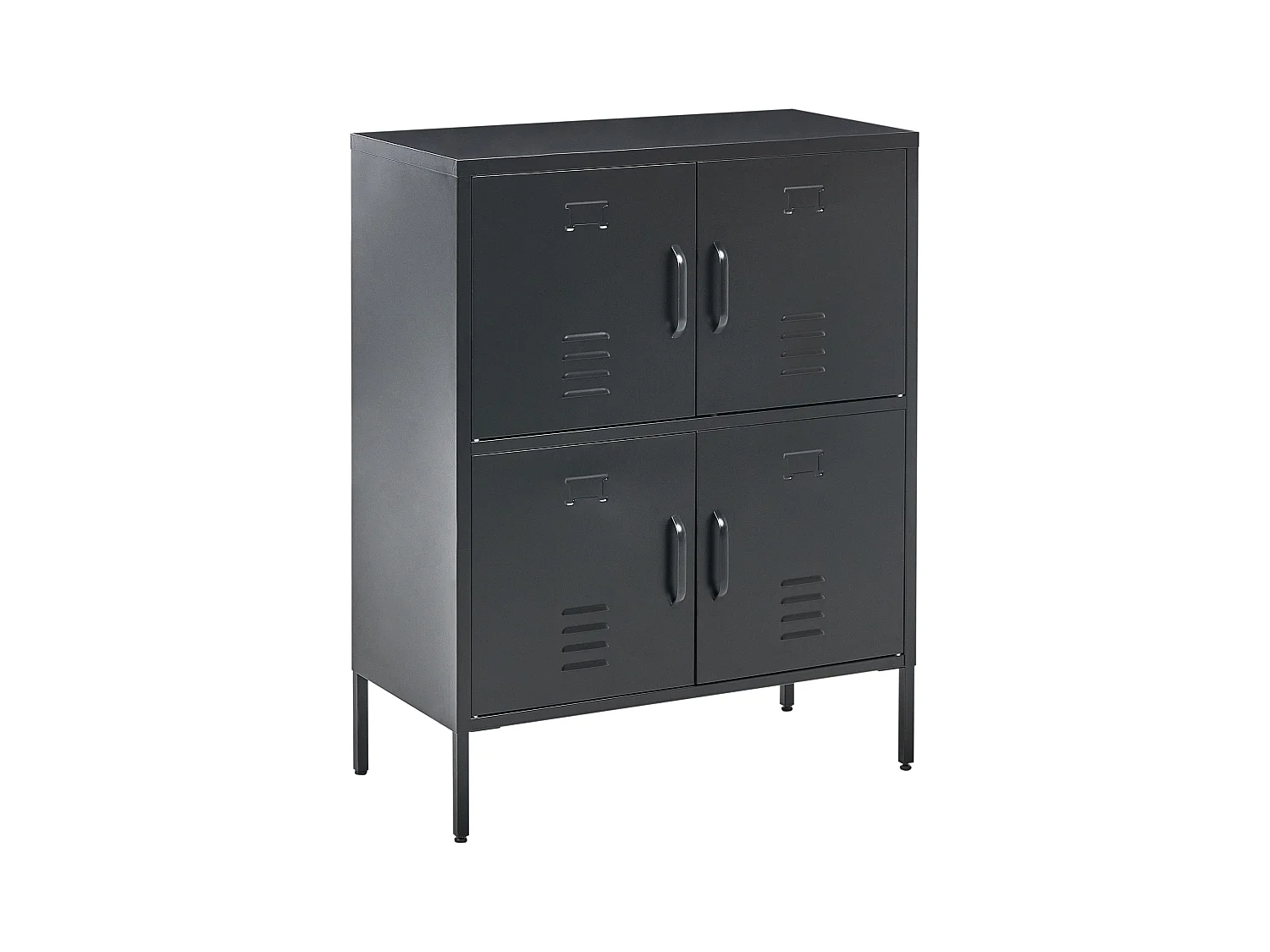 Meuble de rangement HOLBECK Métal Noir