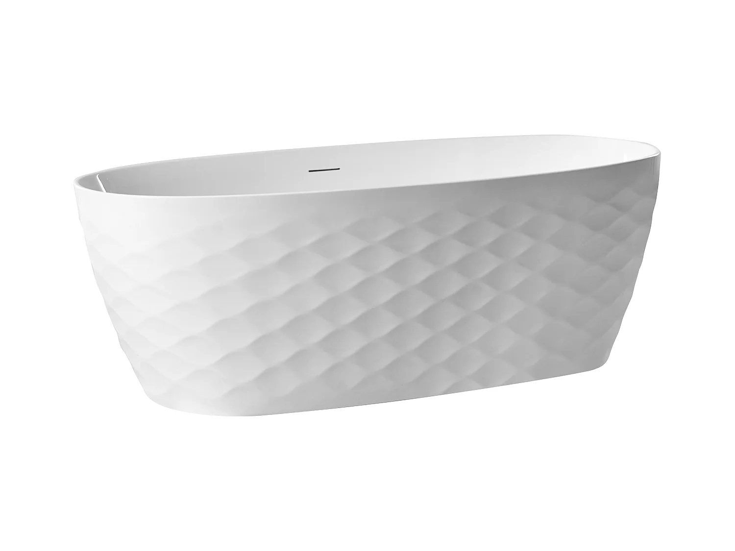 Baignoire îlot CHUBUT 170 x 80 cm Blanc