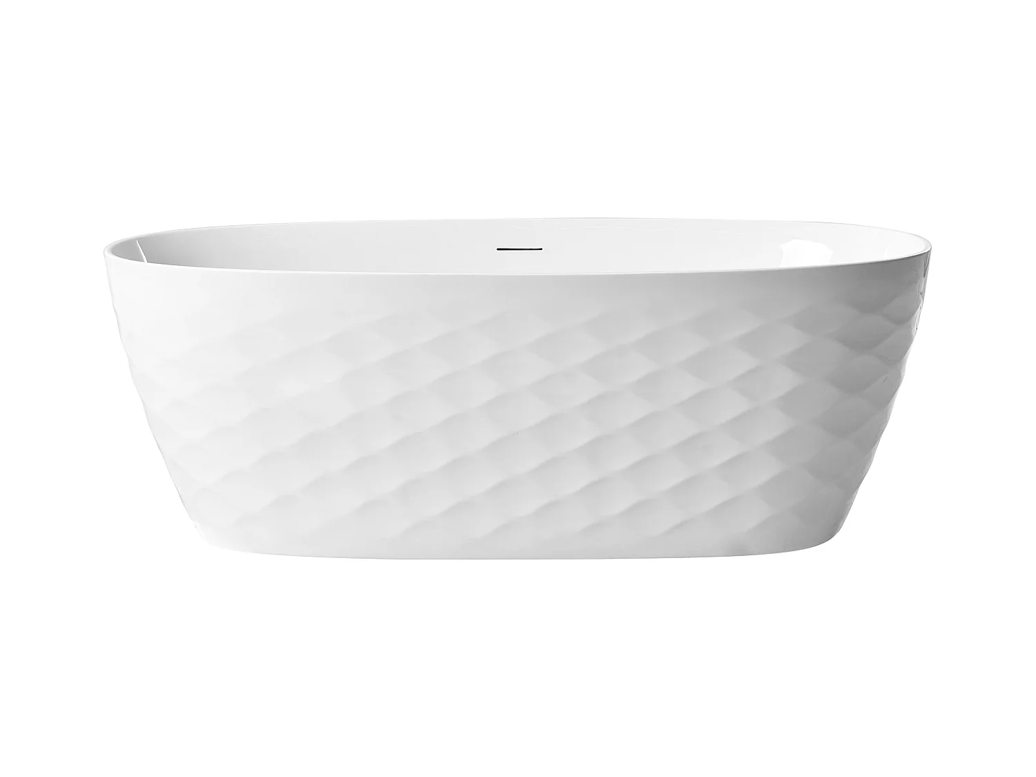 Baignoire îlot CHUBUT 170 x 80 cm Blanc