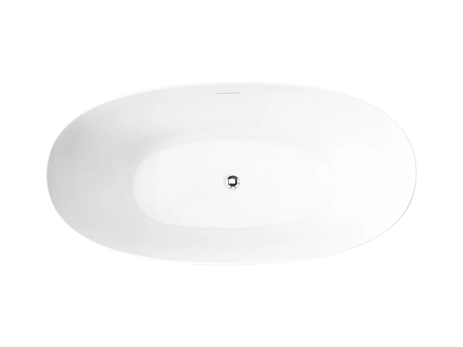 Baignoire îlot CHUBUT 170 x 80 cm Blanc