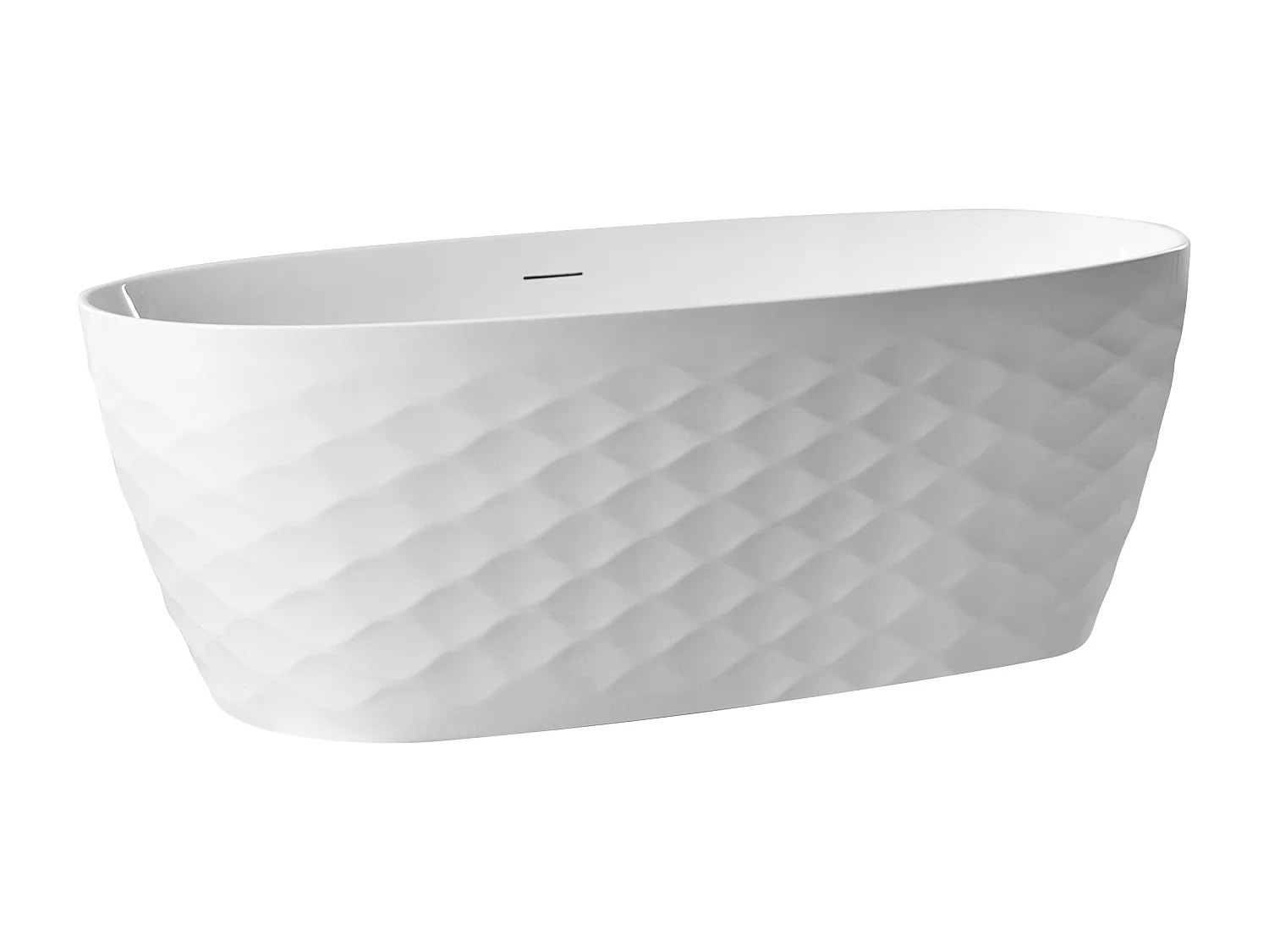 Baignoire îlot CHUBUT 170 x 80 cm Blanc