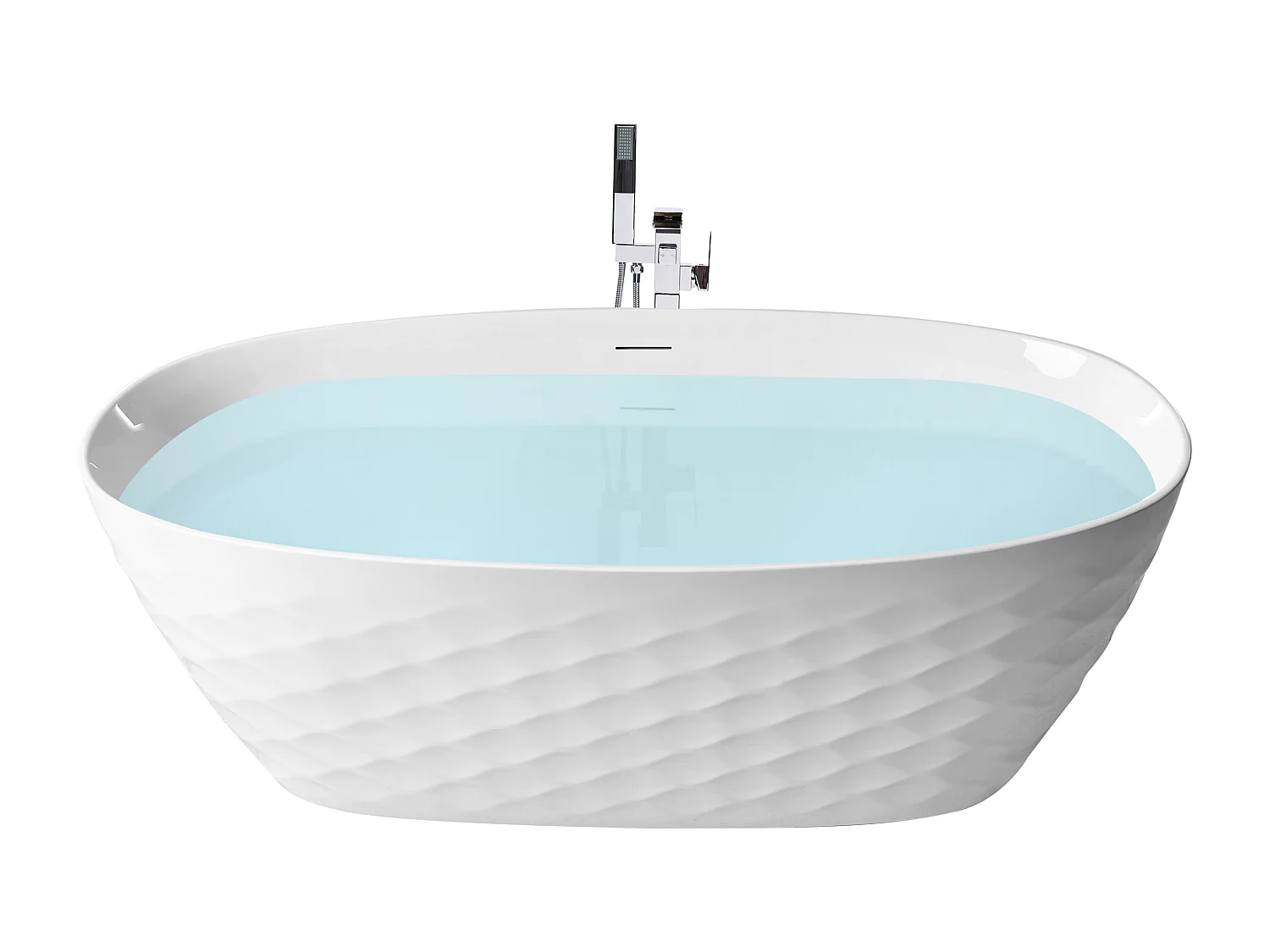 Baignoire îlot CHUBUT 170 x 80 cm Blanc