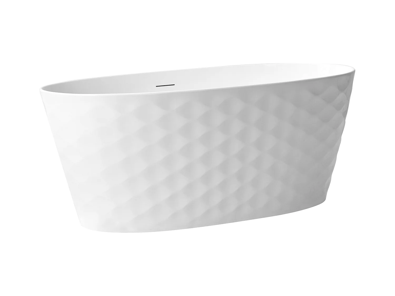 Baignoire îlot CHUBUT 150 x 75 cm Blanc