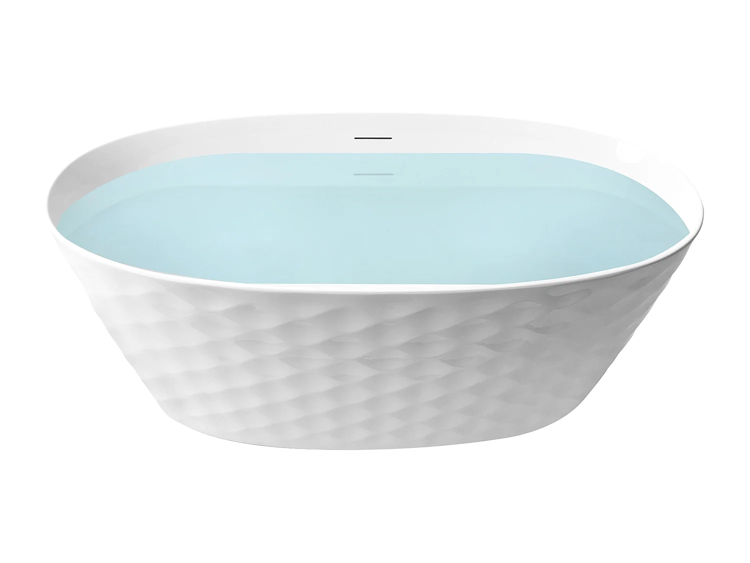 Baignoire îlot CHUBUT 150 x 75 cm Blanc