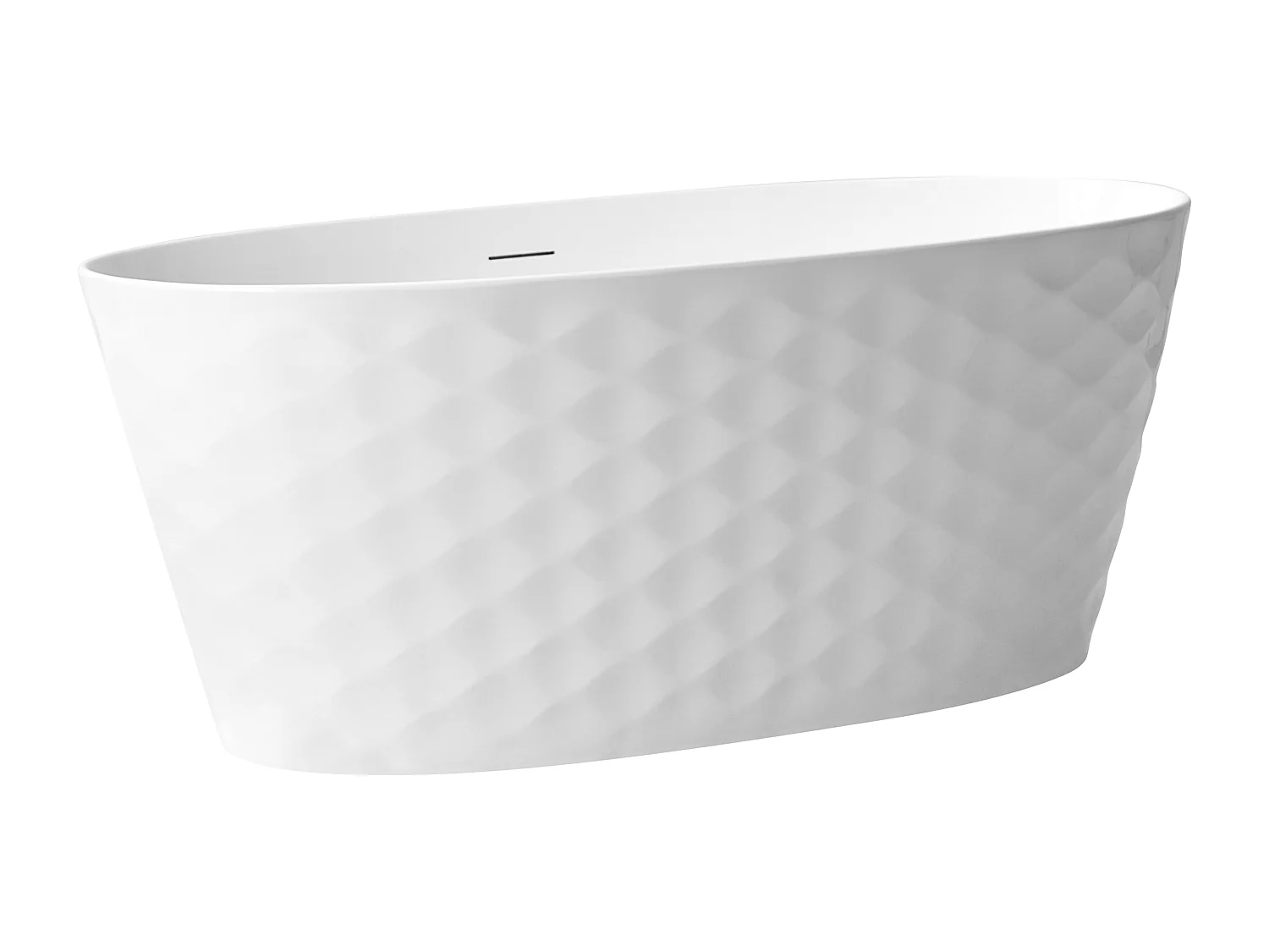 Baignoire îlot CHUBUT 150 x 75 cm Blanc
