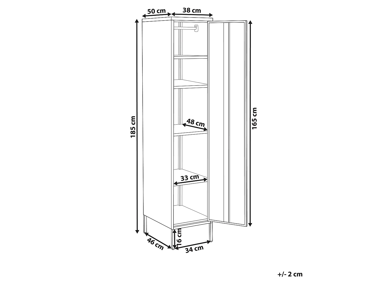Meuble de rangement FROME Métal Blanc