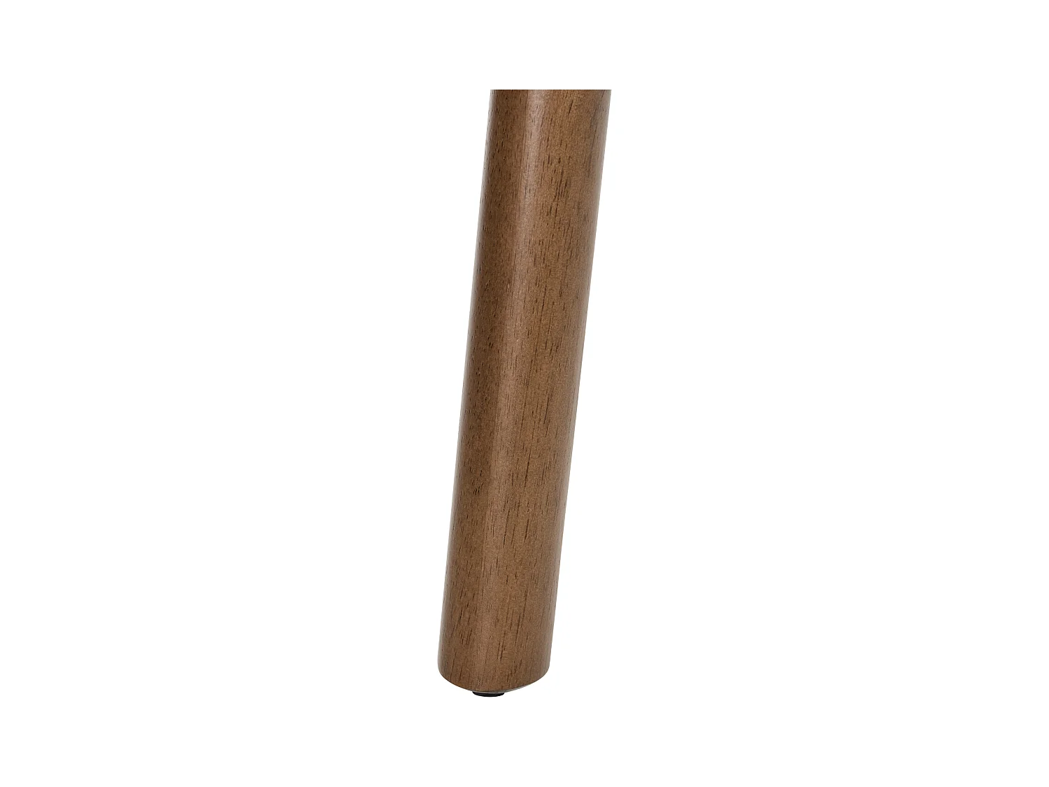 Lot de 2 chaises de salle à manger MYLO Tissu Marron foncé/ Vert