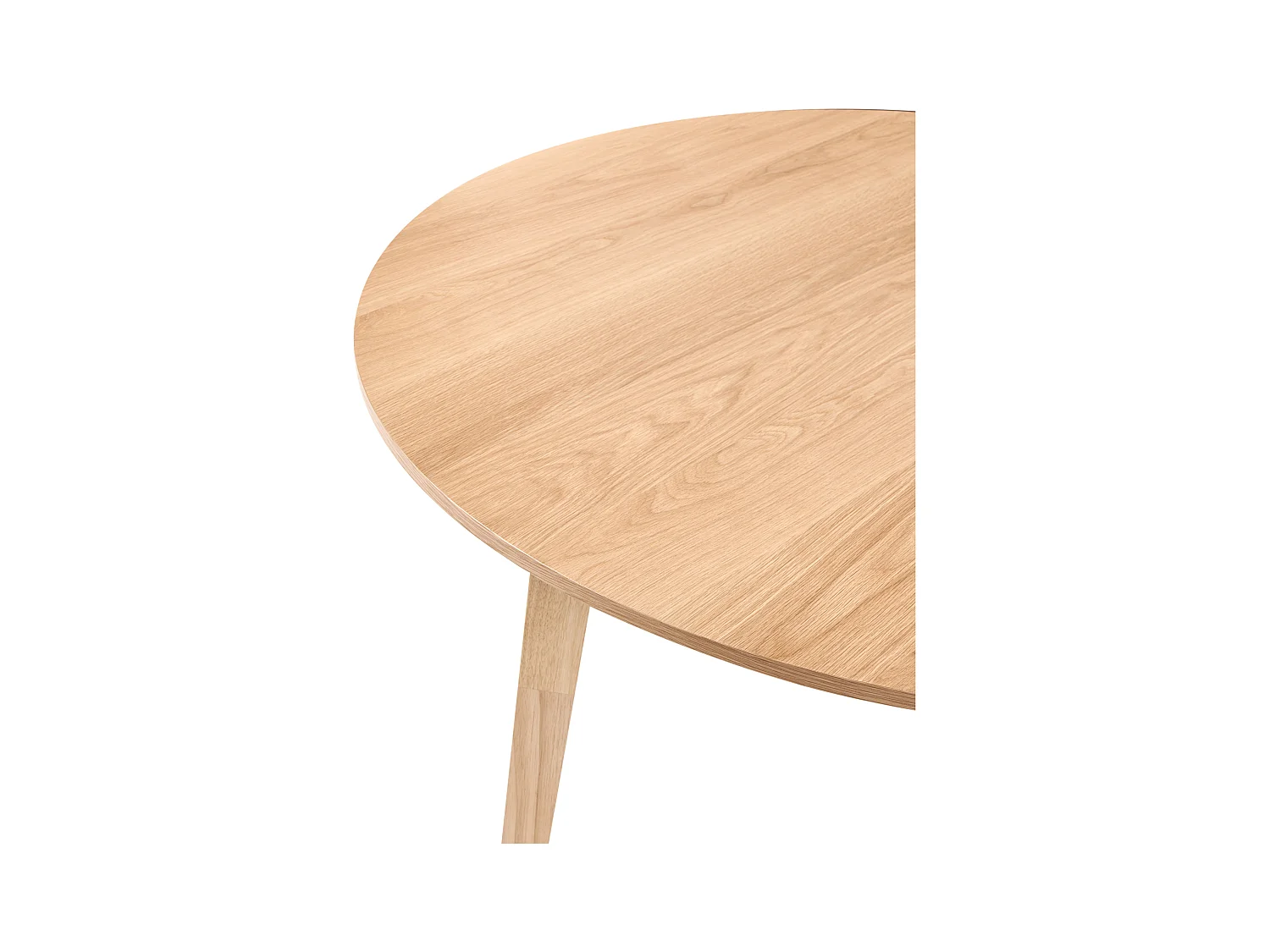 Table de repas HUNTLEY Chêne clair 140 cm 140 cm