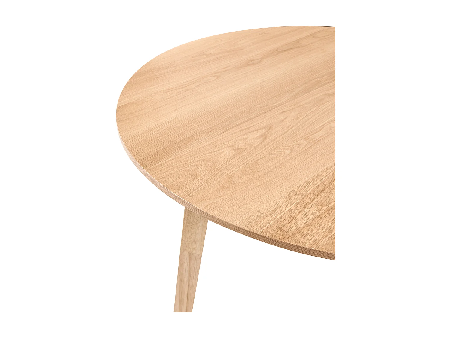 Table de repas HUNTLEY Chêne clair 140 cm 140 cm