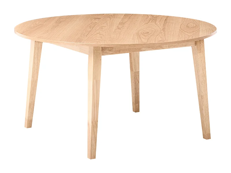 Table de repas HUNTLEY Chêne clair 140 cm 140 cm