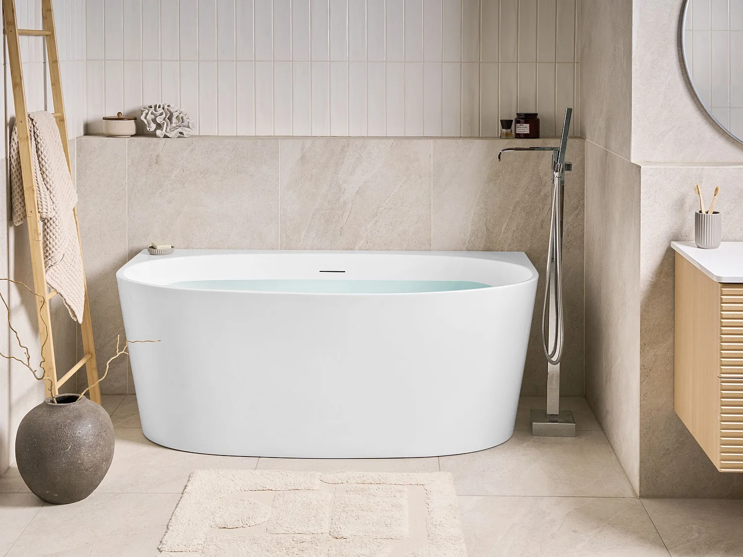 Baignoire PARNAIBA 150 x 79 cm Blanc