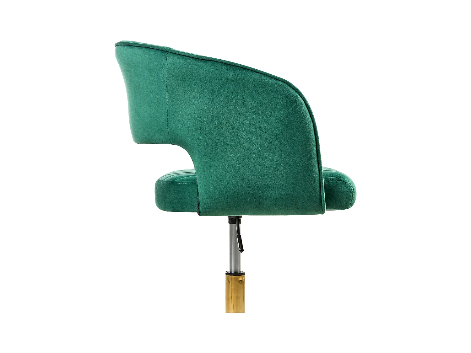 Chaise de bureau KATONAH Velours Vert