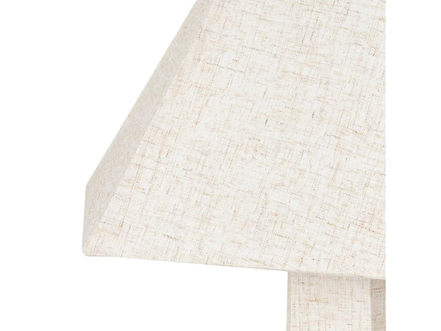 Lampadaire DEMBI Lin synthétique Beige clair