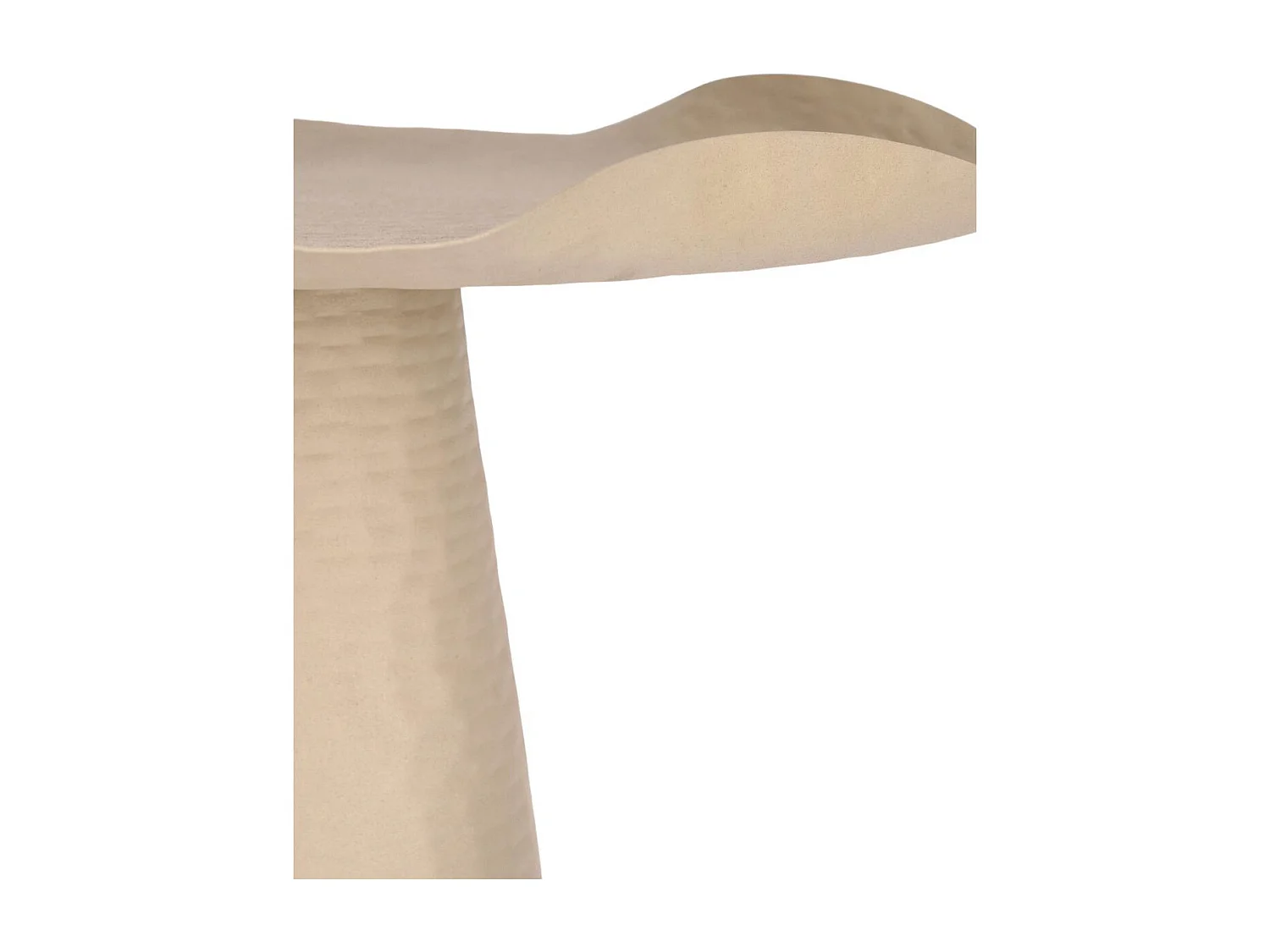 Table basse ronde design en métal coloré D46 - ALETH