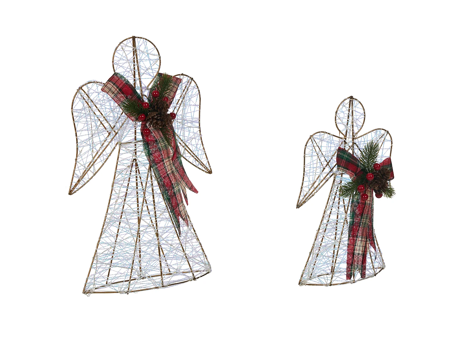 Christmas Decoration ANNSJON Angel 30/40 cm Multicolour