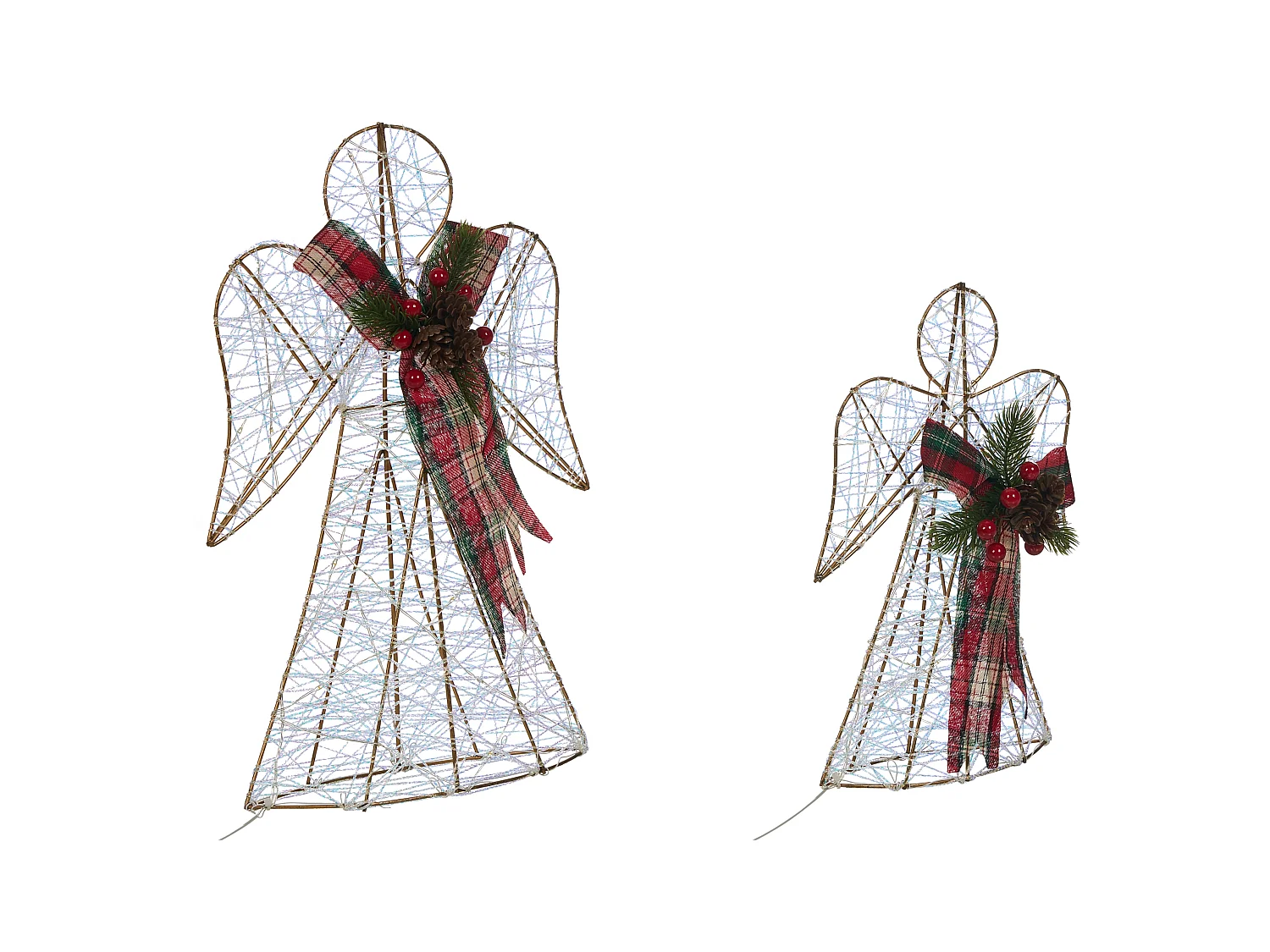 Christmas Decoration ANNSJON Angel 30/40 cm Multicolour
