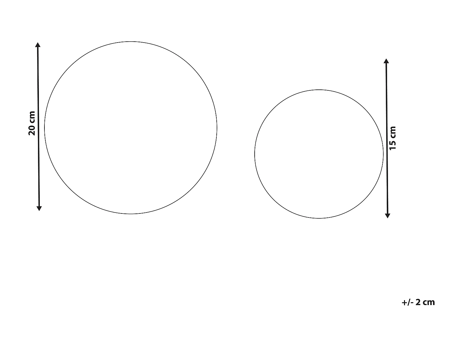 Décoration de Noël BOLMEN Boule de cristal 15/20 cm Noir