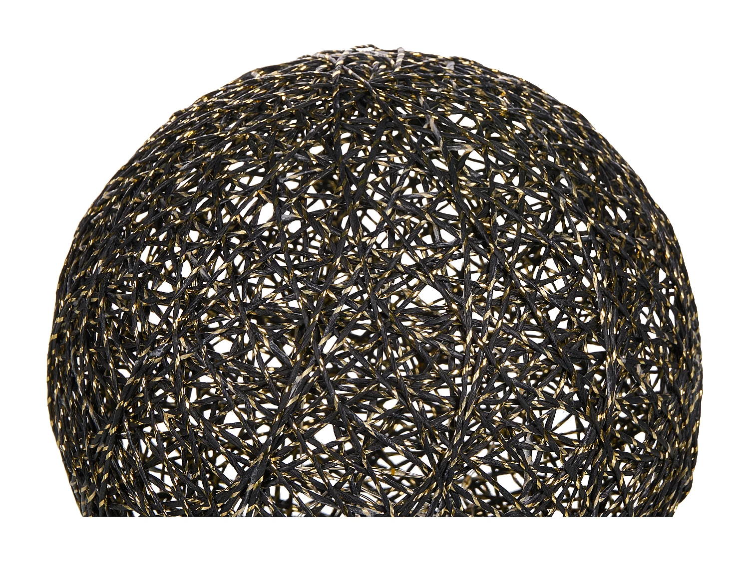 Décoration de Noël BOLMEN Boule de cristal 15/20 cm Noir