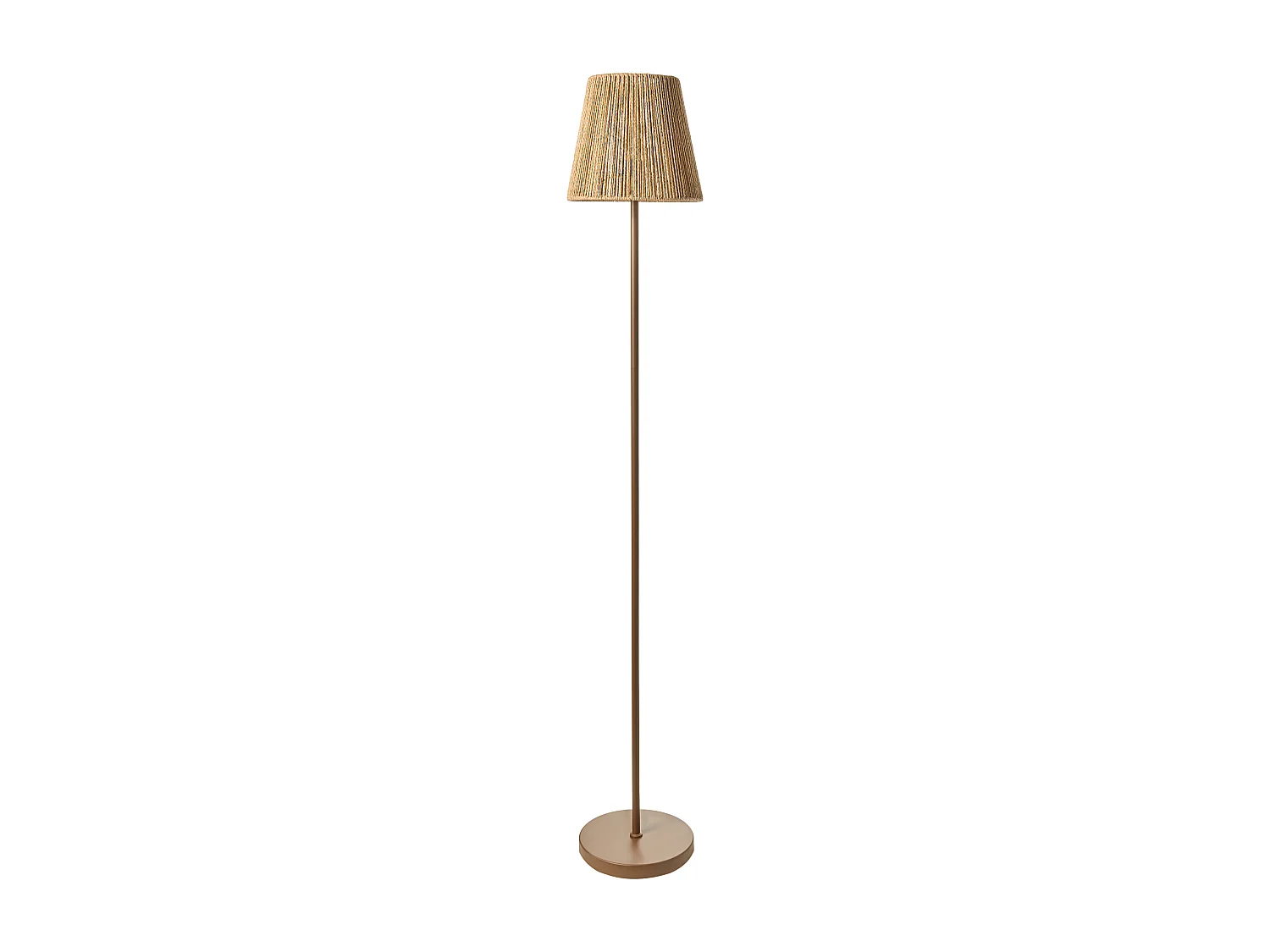Lampadaire HANGER Métal Marron