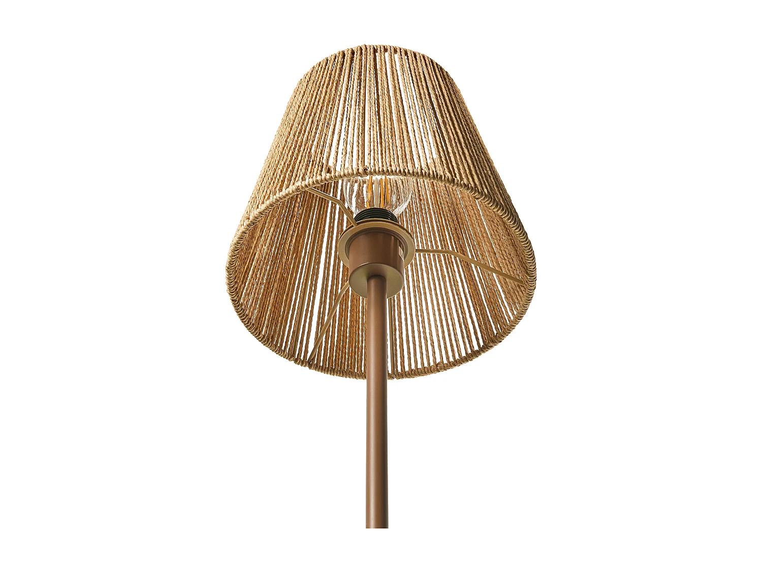 Lampadaire HANGER Métal Marron