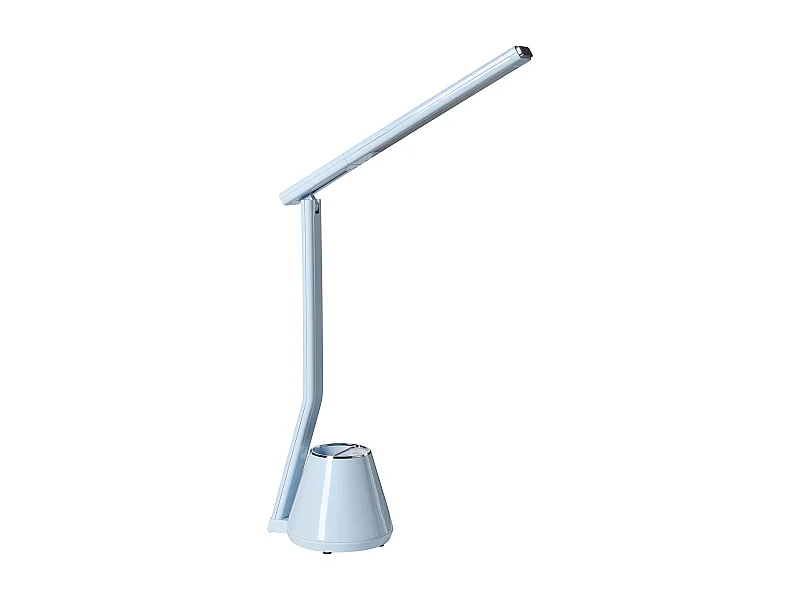 Lampe de bureau LED DENEB Avec variateur Bleu clair