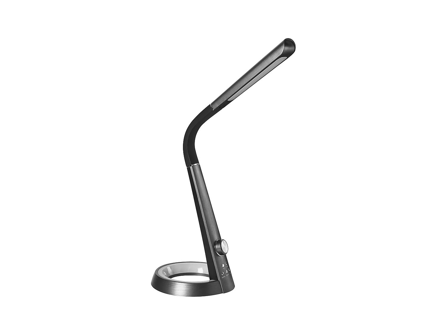 Lampe de bureau LED CANOPUS avec port USB Noir