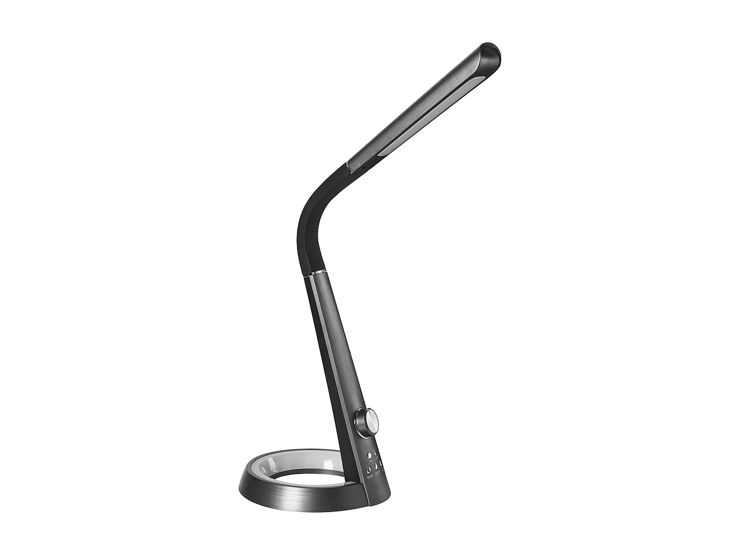 Lampe de bureau LED CANOPUS avec port USB Noir