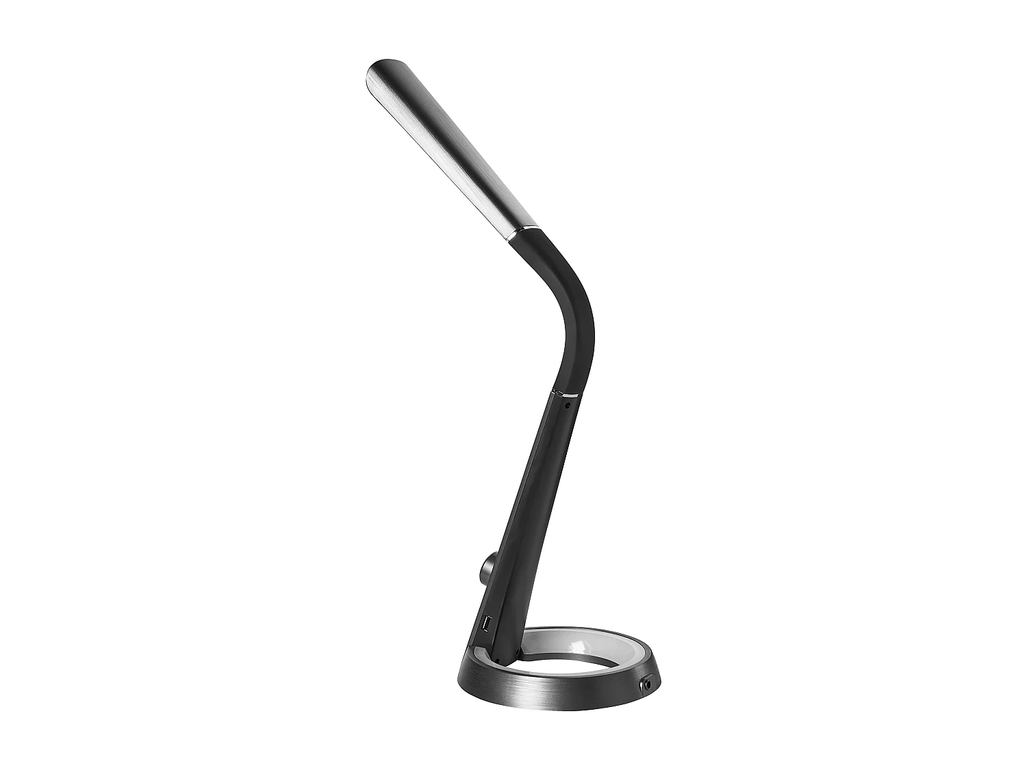 Lampe de bureau LED CANOPUS avec port USB Noir