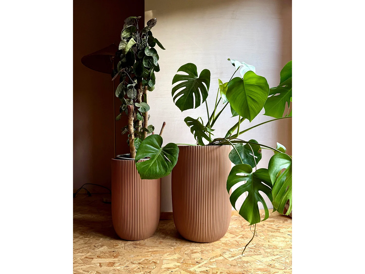 Plant Pot EANTIO 30 cm Brown