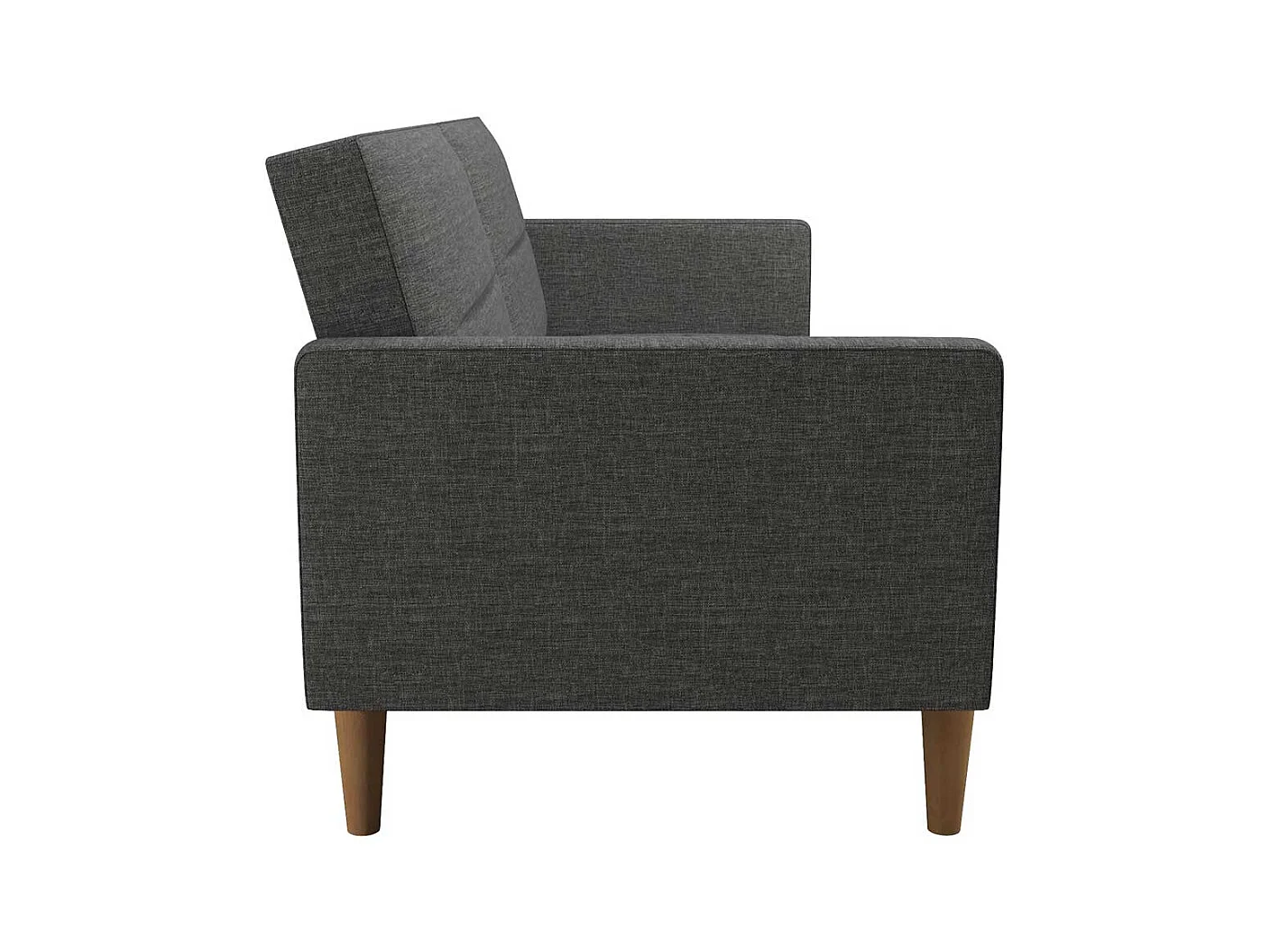 Schlafsofa im Retrostil mit Armlehnen Rücken Klappmechanik