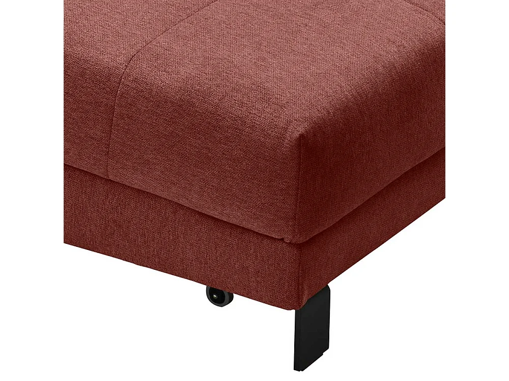 2er Schlafsofa mit Faltmechanik Vierfußgestell aus Metall