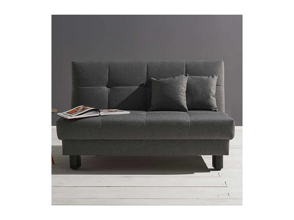 Faltsofa in Grau Schlaffunktion
