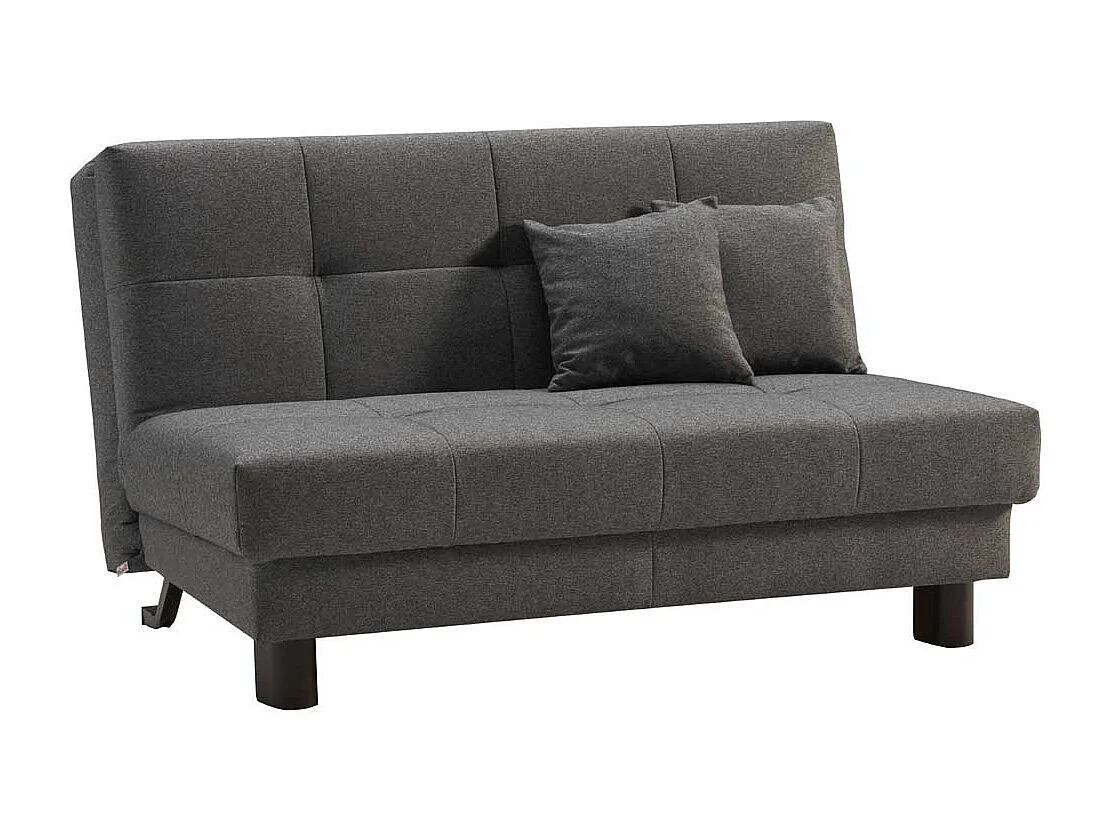 Faltsofa in Grau Schlaffunktion