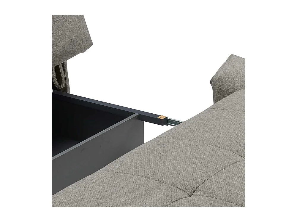 Liegesofa mit verstellbaren Armlehnen Faltmechanik