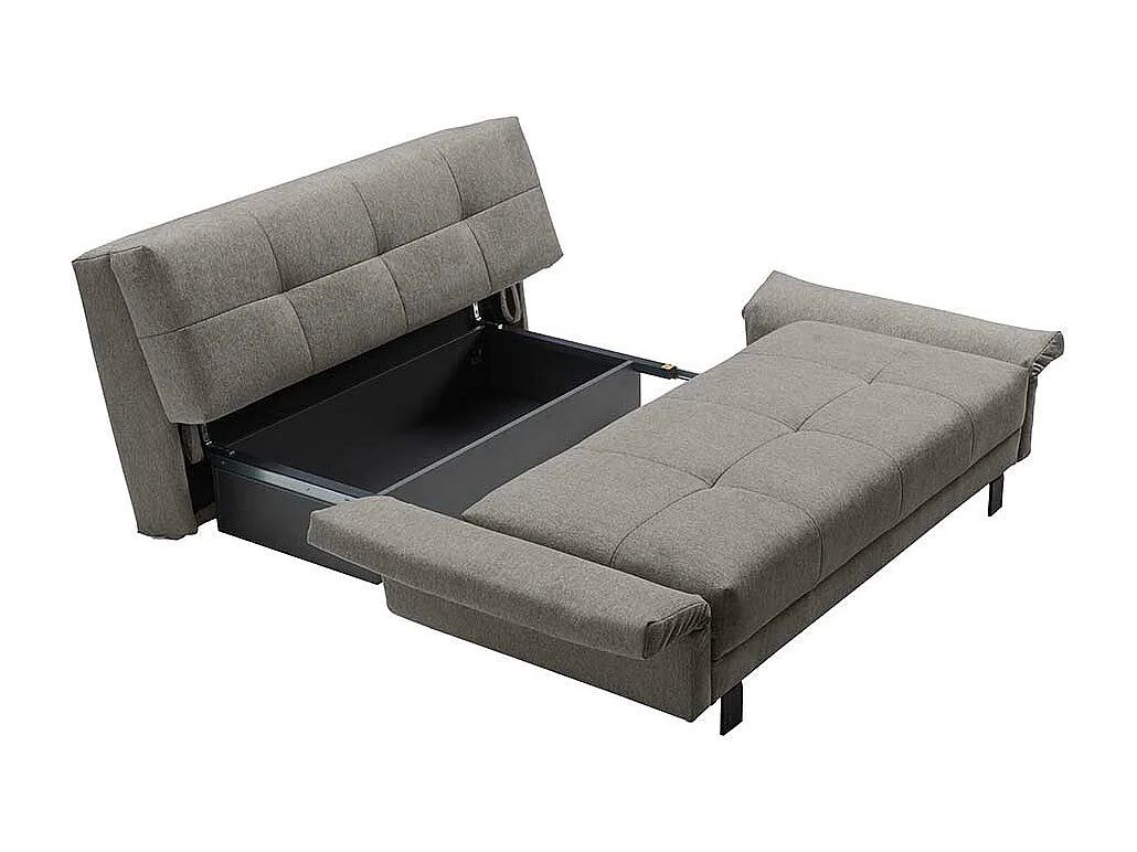 Liegesofa mit verstellbaren Armlehnen Faltmechanik