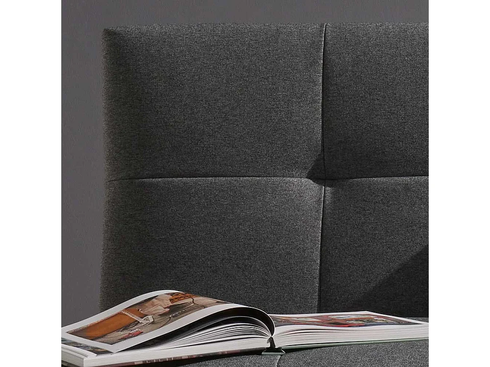 Faltsofa in Grau Schlaffunktion