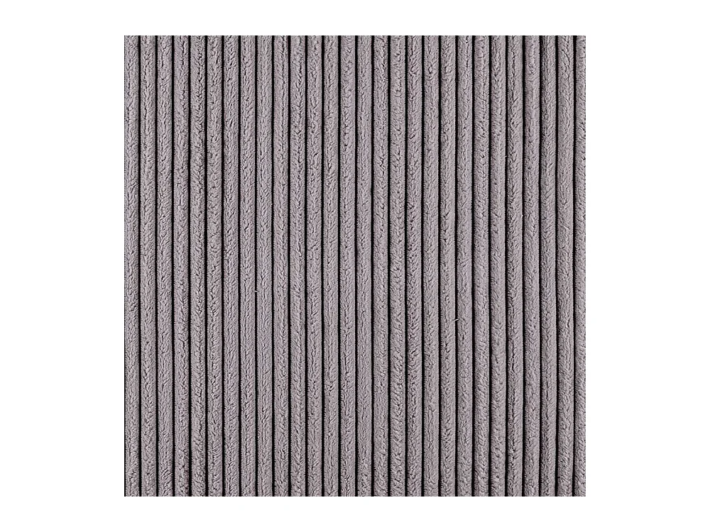 Futonschlafsofa grau Cord mit zwei Sitzplätzen 145 cm breit